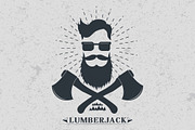 Lumberjack label