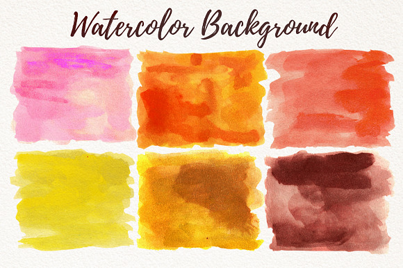 watercolor background in Illustrations - product preview 4