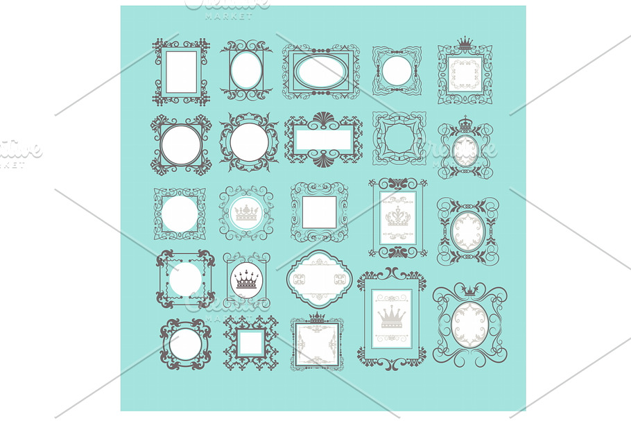  Decorative Frames in Patterns - product preview 8