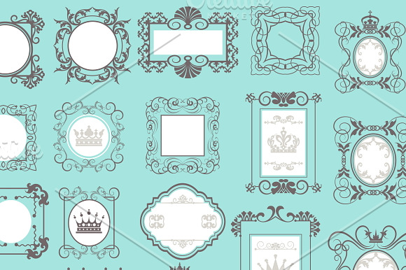  Decorative Frames in Patterns - product preview 1