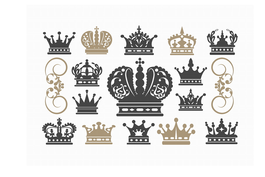 Crown set in Graphics - product preview 8
