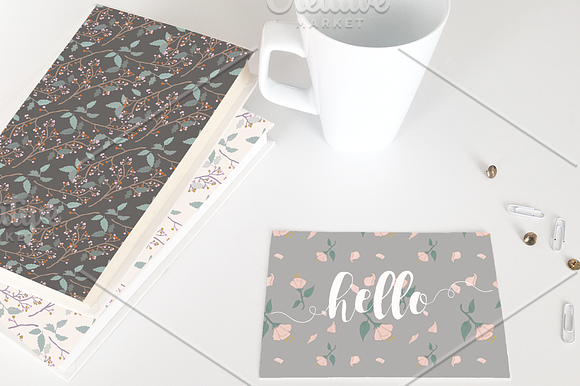 Floral Patterns- Winter & Spring in Patterns - product preview 2