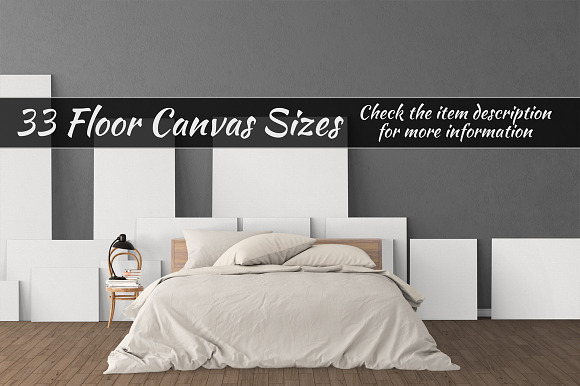 Canvas Mockups Vol 223 in Print Mockups - product preview 2