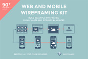 Wixel Full Flowchart & Wireframe Kit