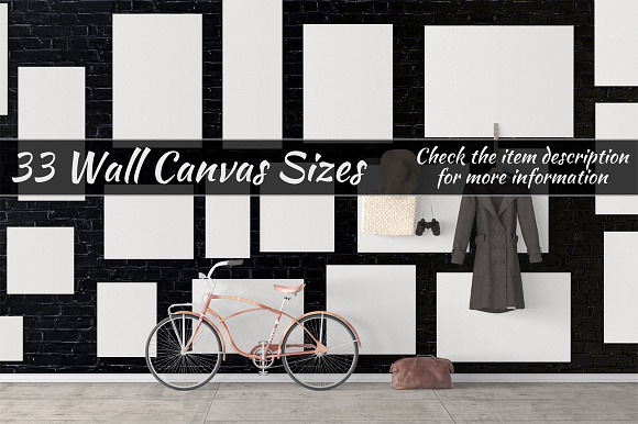 Canvas Mockups Vol 221 in Print Mockups - product preview 1