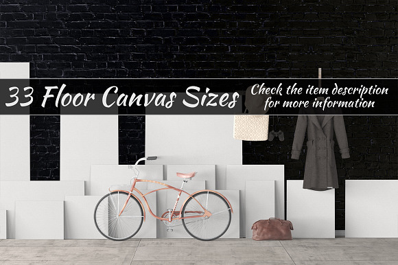 Canvas Mockups Vol 221 in Print Mockups - product preview 2
