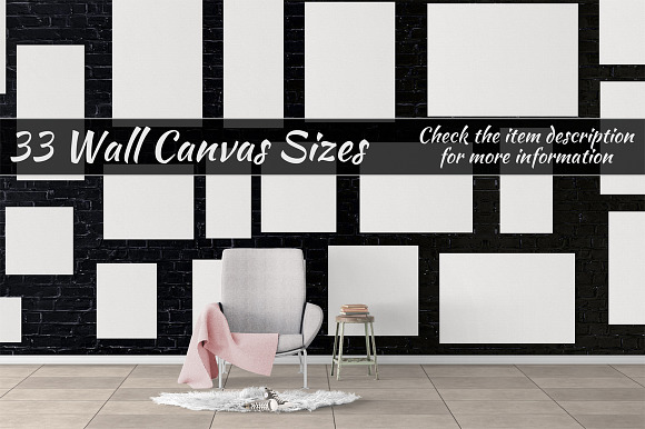 Canvas Mockups Vol 230 in Print Mockups - product preview 1