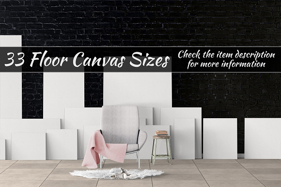 Canvas Mockups Vol 230 in Print Mockups - product preview 2