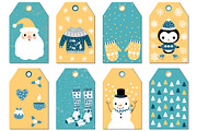 Printable Christmas gift tags page