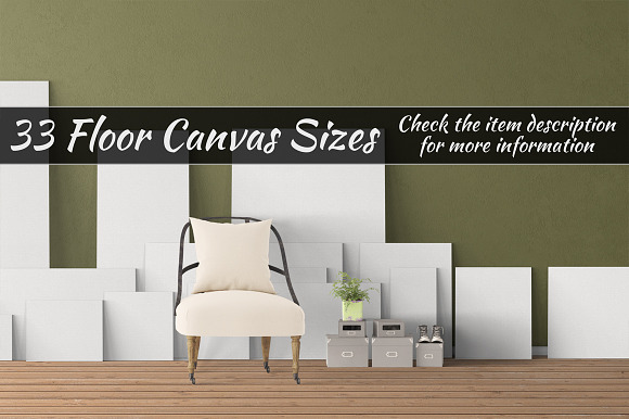 Canvas Mockups Vol 234 in Print Mockups - product preview 2
