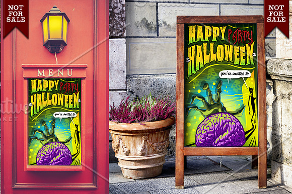 Happy Halloween Party in Illustrations - product preview 1