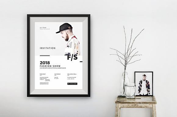 Invitation Flyer / Poster in Flyer Templates - product preview 6