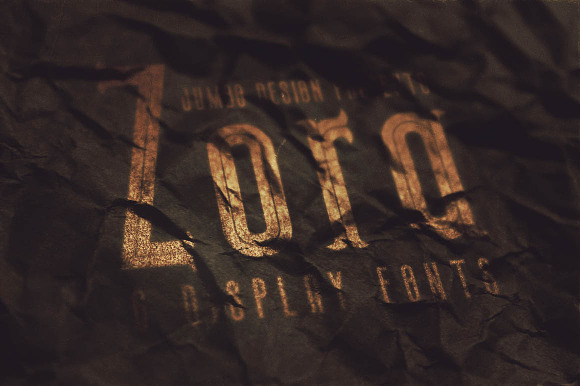 Zora - Vintage Display Font in Display Fonts - product preview 4