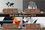 Wall Mockup - Sticker Mockup Vol 237