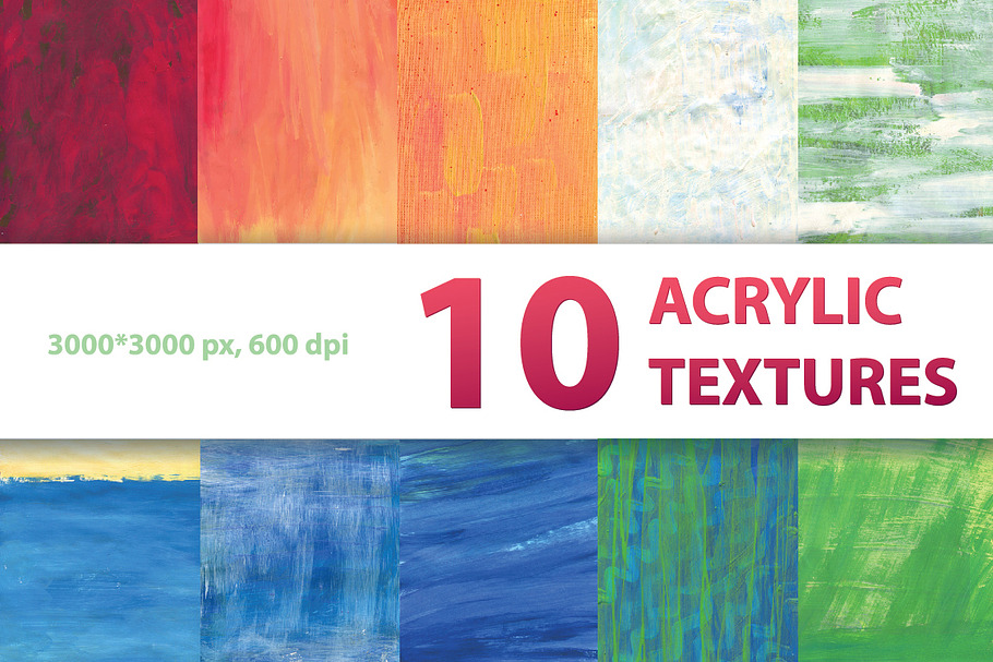 10 ACRYLIC TEXTURES in Textures - product preview 8