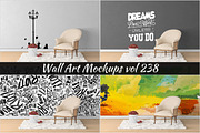Wall Mockup - Sticker Mockup Vol 238