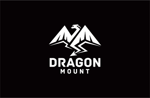 Dragon Mount  in Logo Templates - product preview 1