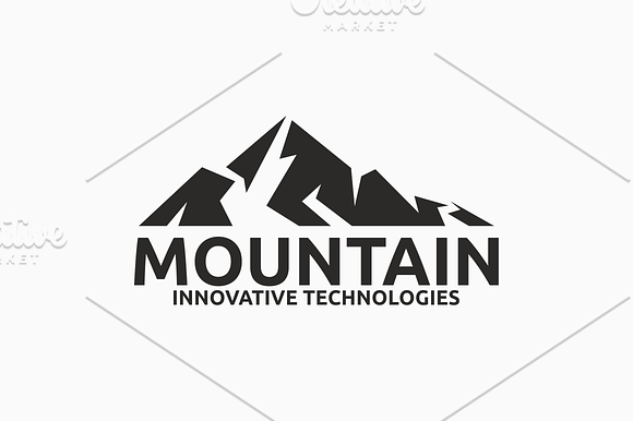 Mountain in Logo Templates - product preview 1