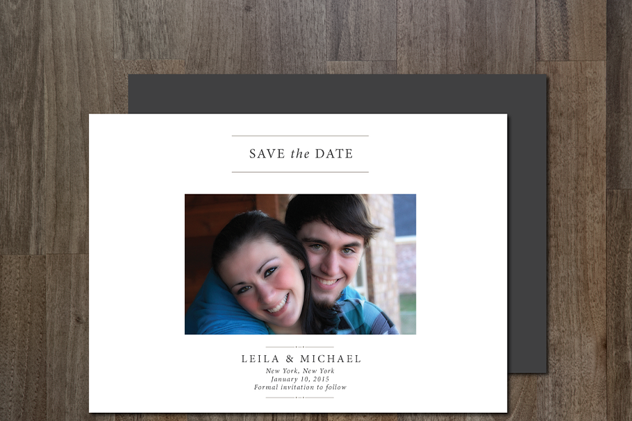Save the Date Invitation in Wedding Templates - product preview 8