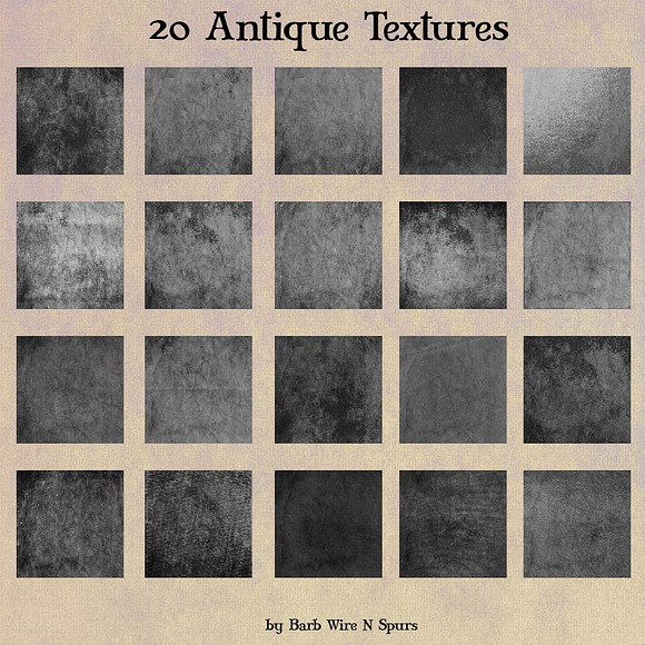 20 Antiqued Textures Pack 1 in Textures - product preview 6