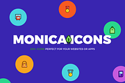 Monica icons mega bundle