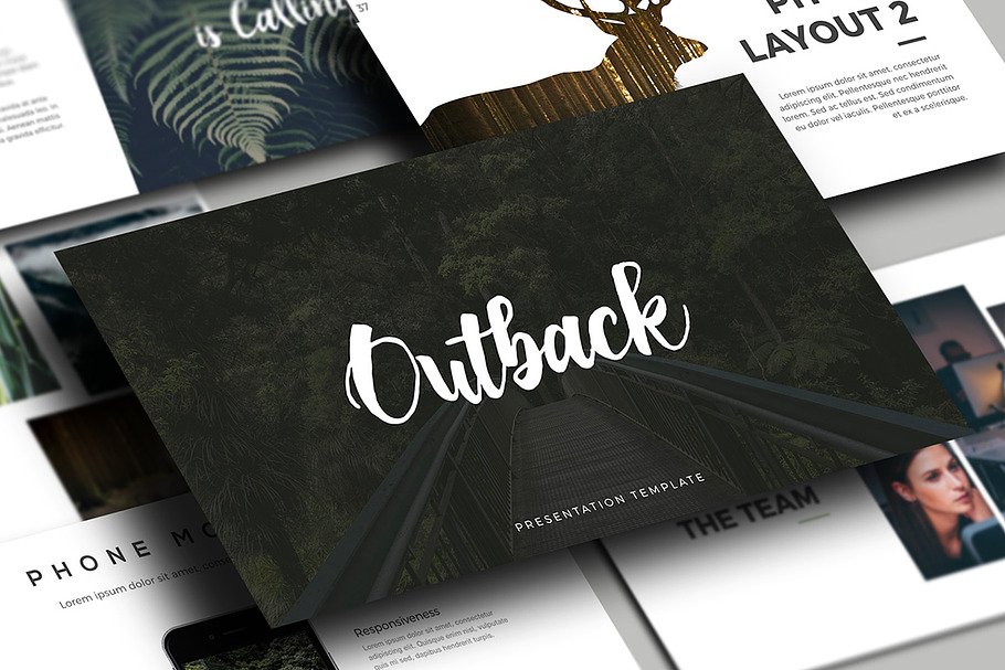 Outback - Presentation Template in Keynote Templates - product preview 8
