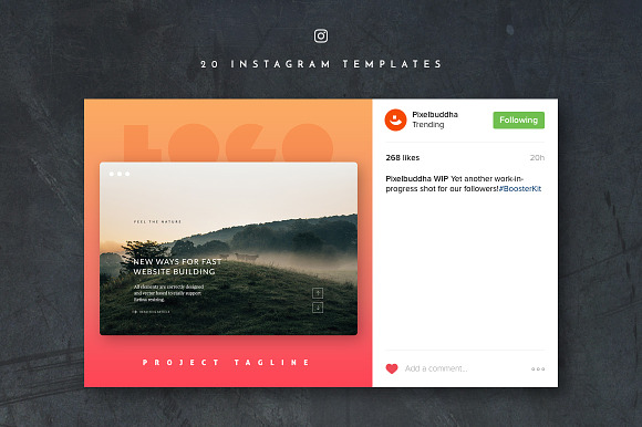 Launch Booster Kit in Instagram Templates - product preview 4