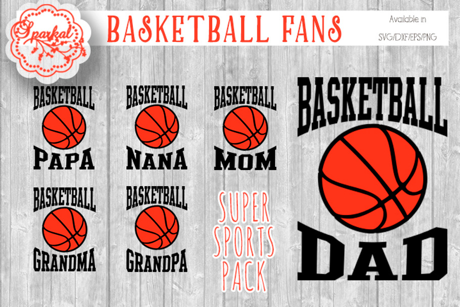 Basketball Fan Cut Files Tshirt svg in Product Mockups - product preview 8