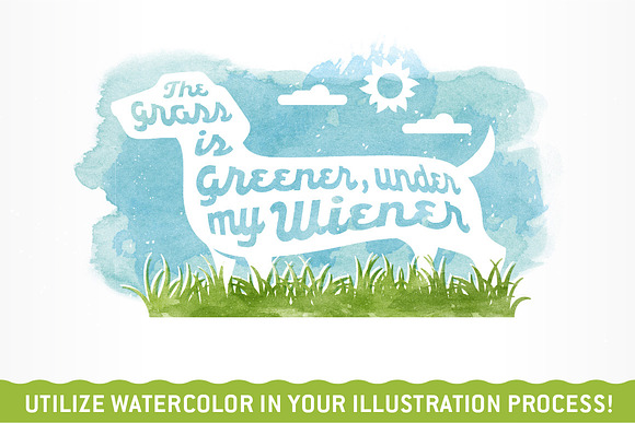 Watercolor Texture Pack in Textures - product preview 5