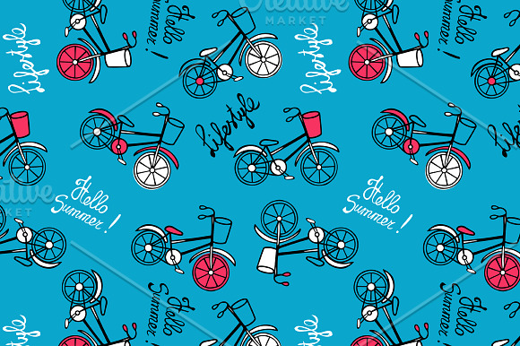 6 transport seamless pattern in Patterns - product preview 1