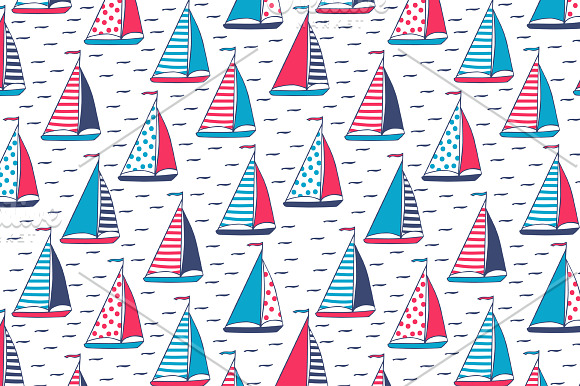 6 transport seamless pattern in Patterns - product preview 3