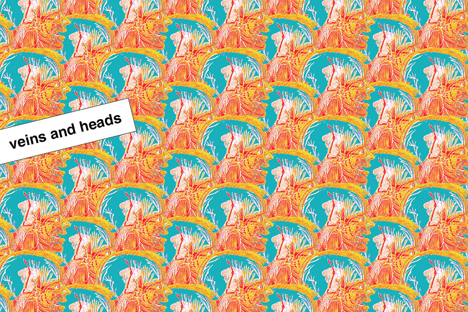 Veins and Heads in Patterns - product preview 8