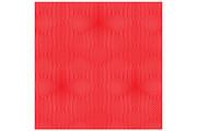 Red Concentric Hexagons Pattern