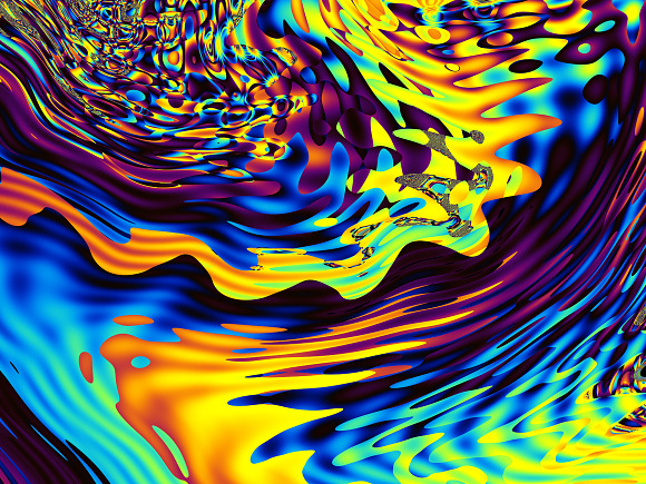 15 abstract psychedelic patterns in Textures - product preview 7