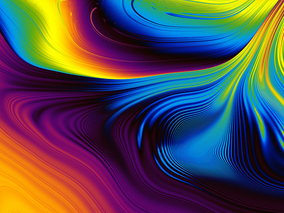 15 abstract psychedelic patterns in Textures - product preview 11