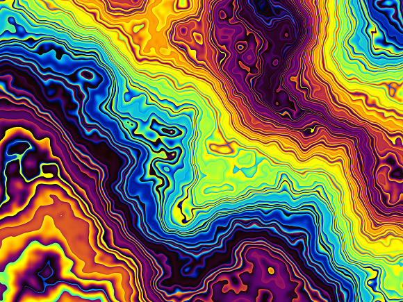 15 abstract psychedelic patterns in Textures - product preview 13