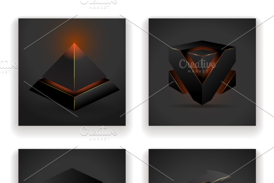 Abstract geometric in Objects - product preview 8