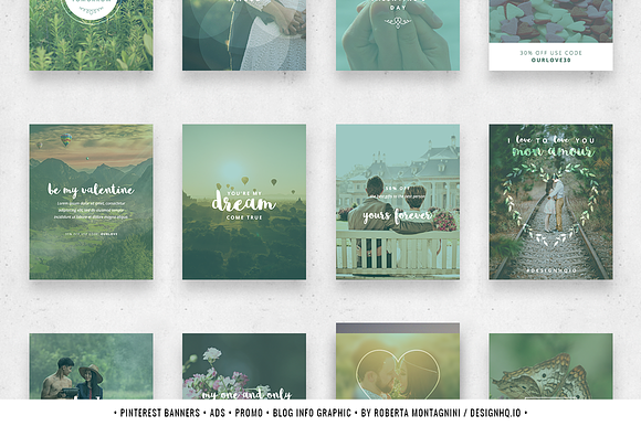 48 Social Media Templates - Romantic in Instagram Templates - product preview 4