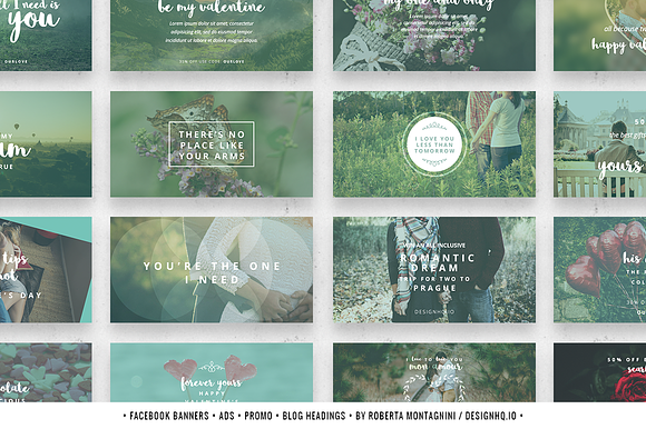 48 Social Media Templates - Romantic in Instagram Templates - product preview 7