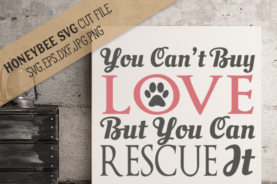 You can't buy love rescue