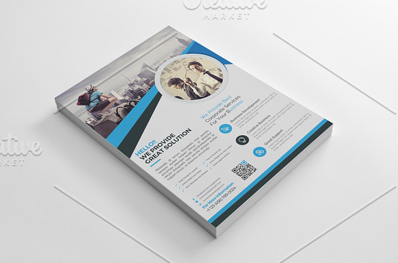 Corporate Flyer Template in Flyer Templates - product preview 1