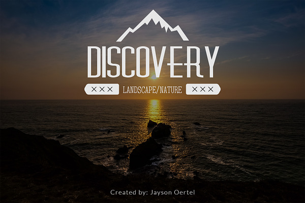 Discovery vol 1 - Lightroom Presets
