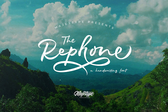 Rephone in Script Fonts - product preview 9