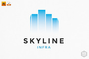 Skyline Real Estate Logo Template