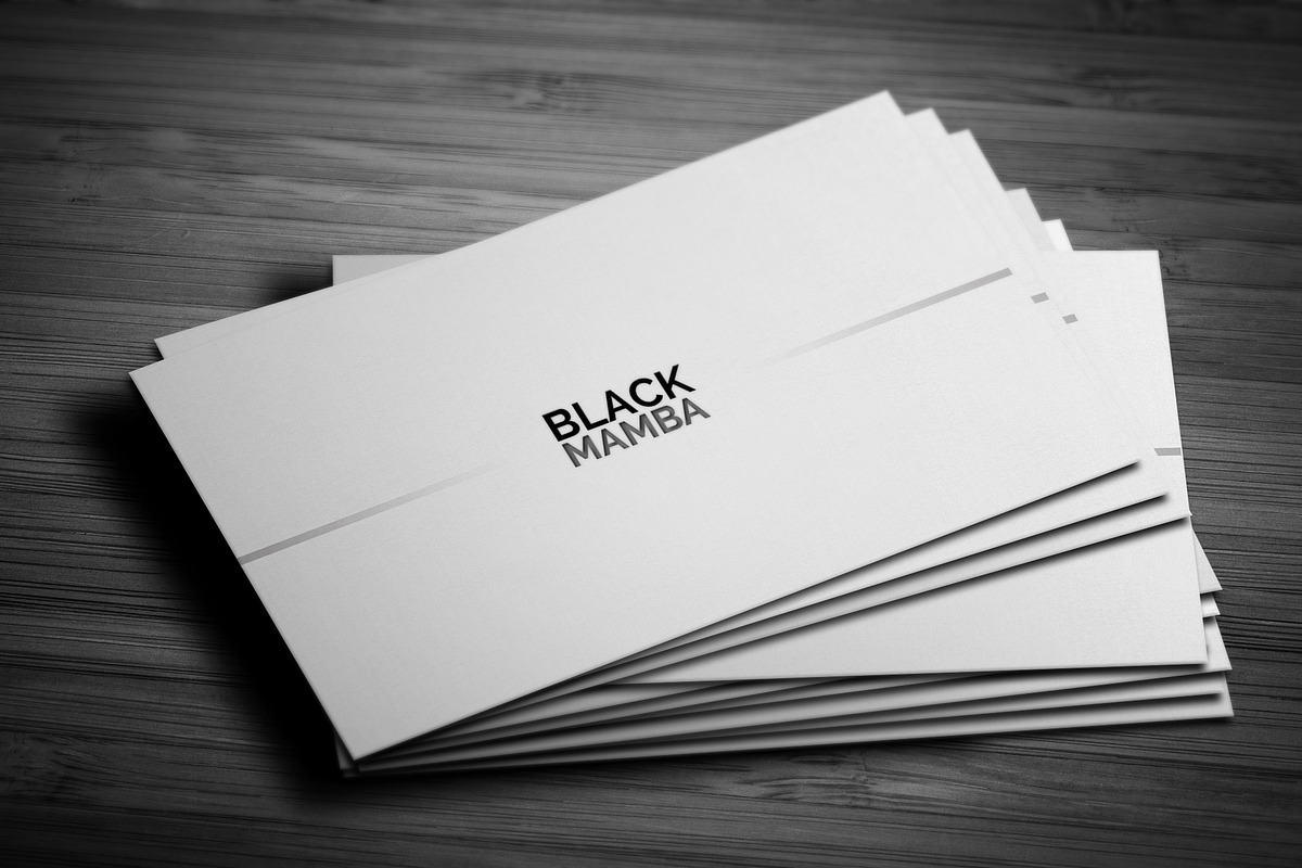 Black Mamba Corporate Business Card in Business Card Templates - product preview 8