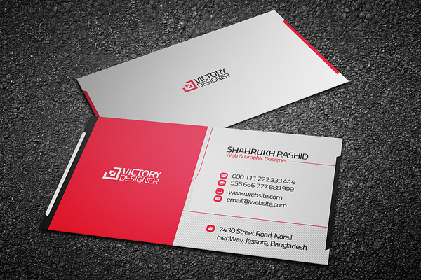 Laqe Corporate Business Card