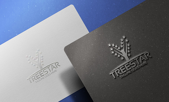  Tree Star Logo in Logo Templates - product preview 1