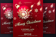 Red Merry Christmas Flyer
