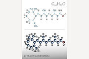Vitamin A Molecule