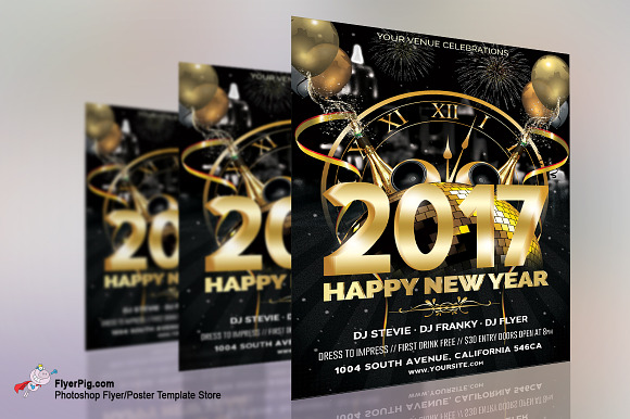 NYE Flyer in Flyer Templates - product preview 1